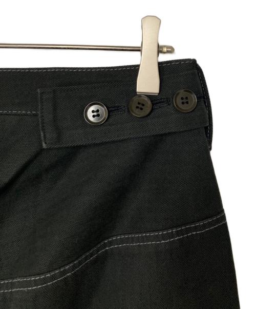 YOHJI YAMAMOTO（ヨウジヤマモト）YOHJI YAMAMOTO (ヨウジヤマモト) ワイドパンツ ブラック サイズ:1(下記採寸参照)の古着・服飾アイテム