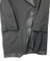 中古・古着 YOHJI YAMAMOTO (ヨウジヤマモト) 01SS ウールハーフスリーブロングジャケット ブラック サイズ:2：9000円