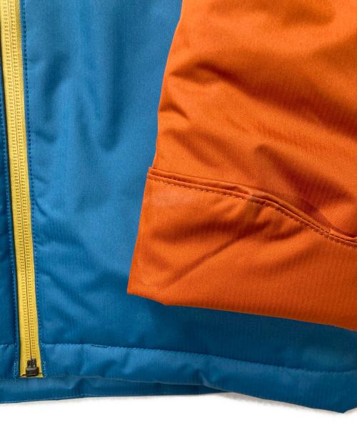 Patagonia（パタゴニア）Patagonia (パタゴニア) SNOWSHOT JKT オレンジ×ブルー サイズ:キッズサイズ Lの古着・服飾アイテム