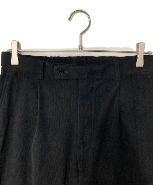 BEAUTY&YOUTH（ビューティーアンドユース）BEAUTY&YOUTH (ビューティーアンドユース) テック コーデュロイ セットアップ/ジャケット＆イージーパンツ ブラック サイズ:Lの古着・服飾アイテム