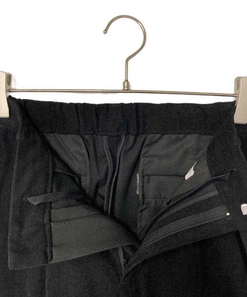 BEAUTY&YOUTH（ビューティーアンドユース）BEAUTY&YOUTH (ビューティーアンドユース) テック コーデュロイ セットアップ/ジャケット＆イージーパンツ ブラック サイズ:Lの古着・服飾アイテム