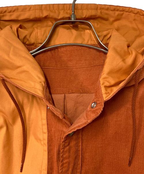 MOUNTAIN RESEARCH（マウンテンリサーチ）MOUNTAIN RESEARCH (マウンテンリサーチ) フード付きコーデュロイシャツ ブラウン サイズ:Mの古着・服飾アイテム