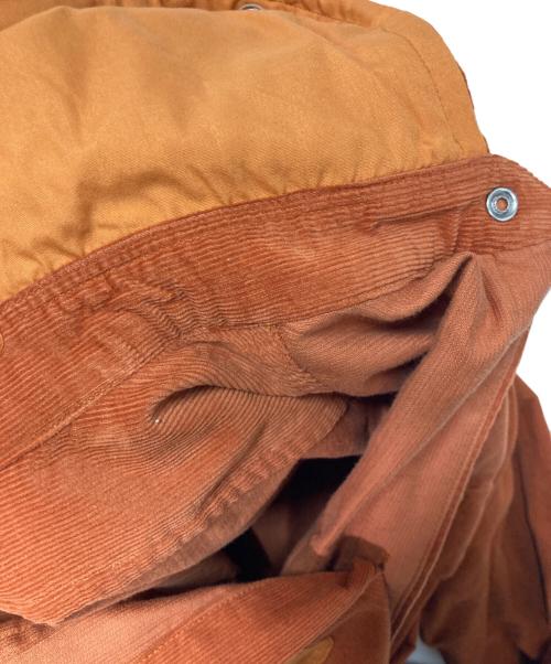 MOUNTAIN RESEARCH（マウンテンリサーチ）MOUNTAIN RESEARCH (マウンテンリサーチ) フード付きコーデュロイシャツ ブラウン サイズ:Mの古着・服飾アイテム