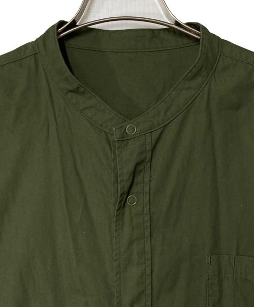 FreshService（フレッシュサービス）FreshService (フレッシュサービス) レギュラーカラーユーティリティシャツ オリーブ サイズ:Freeの古着・服飾アイテム