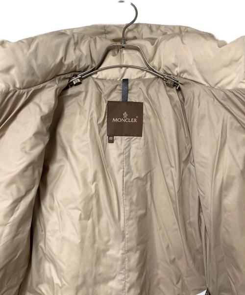 MONCLER（モンクレール）MONCLER (モンクレール) MONTANA フーデッドキルティングダウンコート ベージュ サイズ:00の古着・服飾アイテム