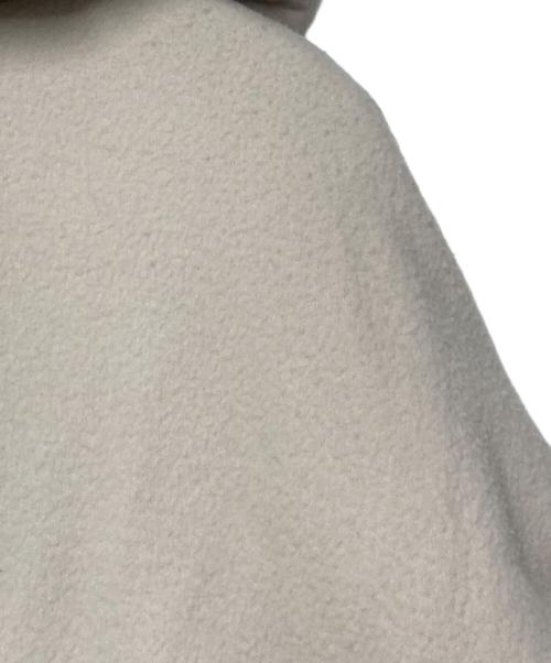 evam eva（エヴァムエヴァ）evam eva (エヴァムエヴァ) wool padding hooded long coat アイボリー サイズ:1(下記採寸参照)の古着・服飾アイテム