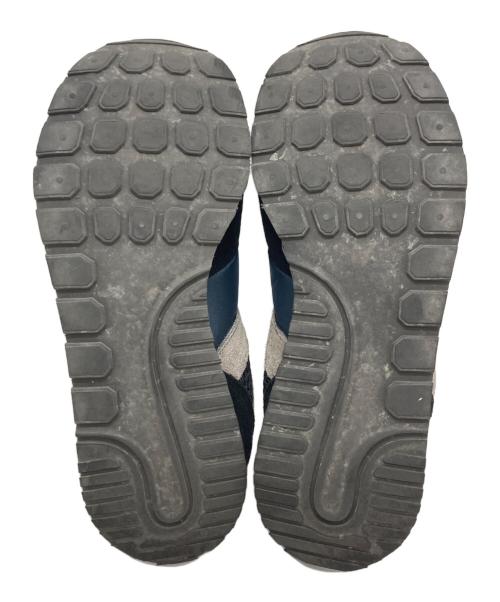 reproduction of found（リプロダクションオブファウンド）REPRODUCTION OF FOUND (リプロダクションオブファウンド) ローカットスニーカー ブラック×ブルー サイズ:37の古着・服飾アイテム