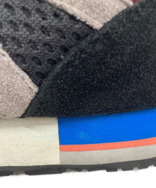 reproduction of found（リプロダクションオブファウンド）REPRODUCTION OF FOUND (リプロダクションオブファウンド) ローカットスニーカー ブラック×ブルー サイズ:37の古着・服飾アイテム