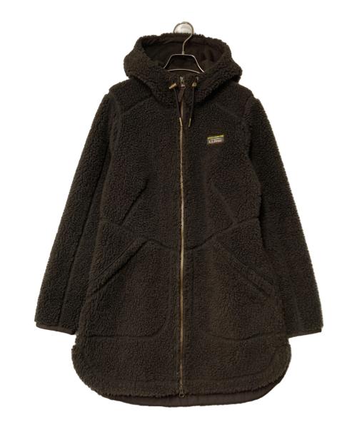 L.L.Bean（エルエルビーン）L.L.Bean (エルエルビーン) マウンテン・パイル・フリース・コート ブラウン サイズ:XSの古着・服飾アイテム
