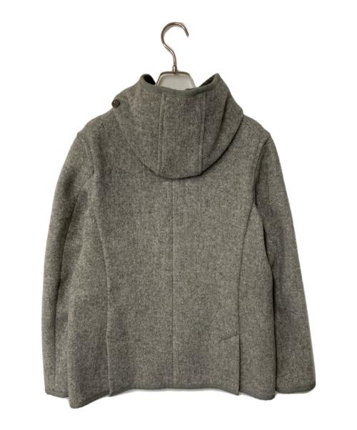 DANTON（ダントン）DANTON (ダントン) ウールモッサ シングルフードジャケット グレー サイズ:36の古着・服飾アイテム