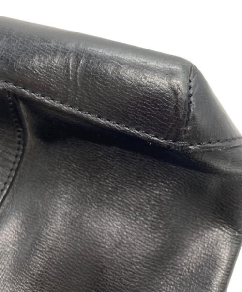 Felisi（フェリージ）Felisi (フェリージ) レザーハンドバッグ ブラックの古着・服飾アイテム