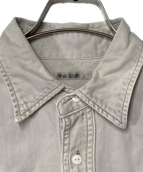 Whim Gazette（ウィムガゼット）Whim Gazette (ウィムガゼット) テンセル繊維使用シャツ アイボリー サイズ:Freeの古着・服飾アイテム
