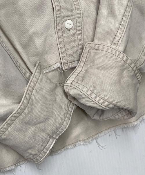 Whim Gazette（ウィムガゼット）Whim Gazette (ウィムガゼット) テンセル繊維使用シャツ アイボリー サイズ:Freeの古着・服飾アイテム