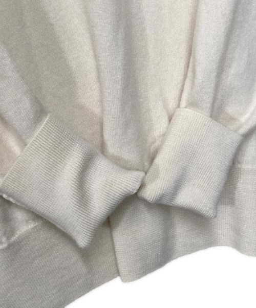 SACRA（サクラ）SACRA (サクラ) EXTRA FINE MERINO TOP ベージュ サイズ:38の古着・服飾アイテム