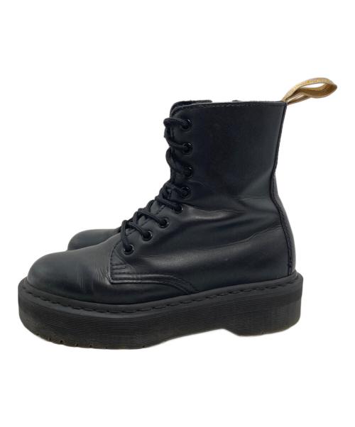 Dr.Martens（ドクターマーチン）Dr.Martens (ドクターマーチン) V JADON II MONO 8ホールブーツ ブラック サイズ:US M7の古着・服飾アイテム