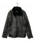 1piu1uguale3（ウノピュウノウグァーレトレ）の古着「evolution B-3 – spanish mouton」｜ブラック