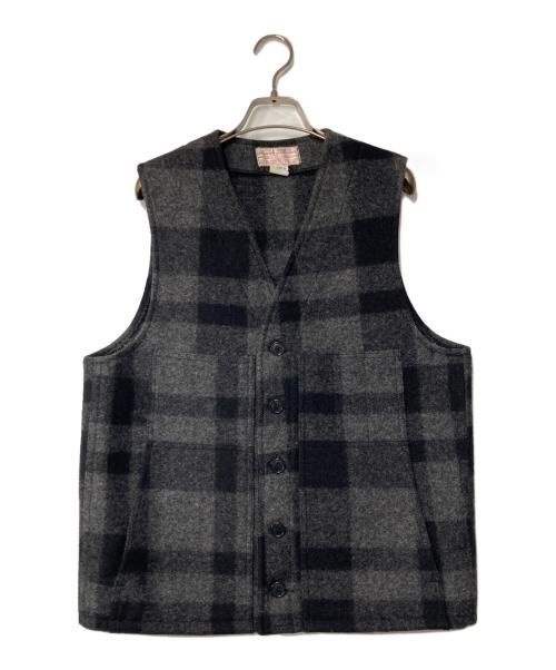 FILSON GARMENT（フィルソン ガーメント）FILSON GARMENT (フィルソン ガーメント) ウールベスト グレー サイズ:40の古着・服飾アイテム