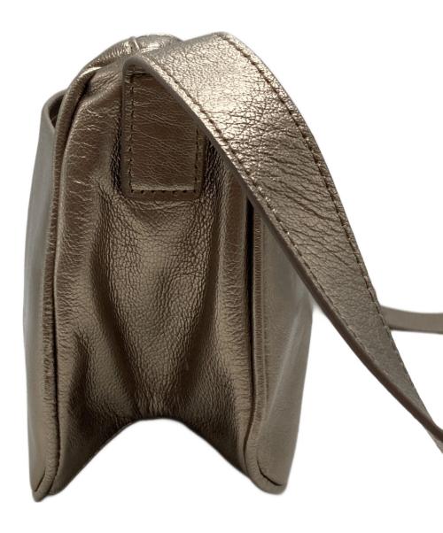 ear PAPILLONNER（イアパピヨネ）ear PAPILLONNER (イアパピヨネ) ミニスワローマチショルダーバッグ ゴールドの古着・服飾アイテム