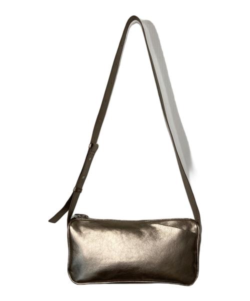 ear PAPILLONNER（イアパピヨネ）ear PAPILLONNER (イアパピヨネ) ミニスワローマチショルダーバッグ ゴールドの古着・服飾アイテム