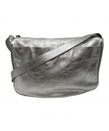 ear PAPILLONNER（イアパピヨネ）の古着「スワローマチショルダーバッグ」｜シルバー