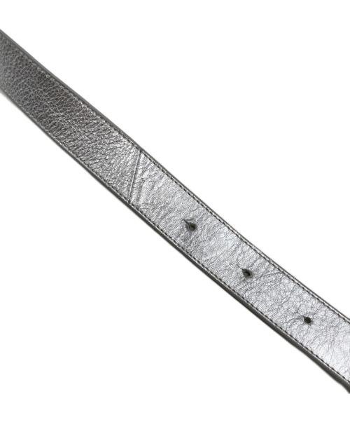 ear PAPILLONNER（イアパピヨネ）ear PAPILLONNER (イアパピヨネ) スワローマチショルダーバッグ シルバーの古着・服飾アイテム