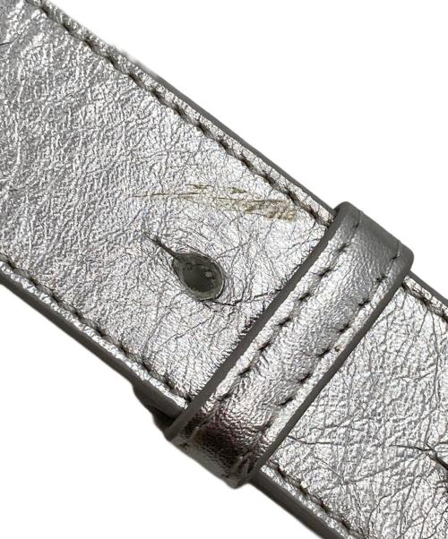 ear PAPILLONNER（イアパピヨネ）ear PAPILLONNER (イアパピヨネ) スワローマチショルダーバッグ シルバーの古着・服飾アイテム