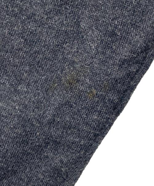 Hysteric Glamour（ヒステリックグラマー）Hysteric Glamour (ヒステリックグラマー) カシミヤ混ニットカーディガン グレー×パープル サイズ:Freeの古着・服飾アイテム