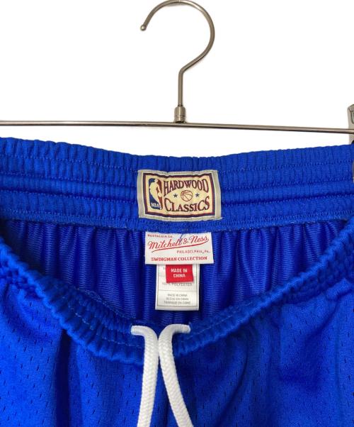 HARDWOOD CLASSICS（ハードウッドクラシック）HARDWOOD CLASSICS (ハードウッドクラシック) MITCHELL & NESS (ミッチェルアンドネス) NBA Swingman Short ブルー サイズ:Ｍの古着・服飾アイテム