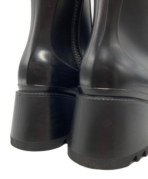 Chloe（クロエ）Chloe (クロエ) サイドジップレインブーツ ブラック サイズ:36の古着・服飾アイテム