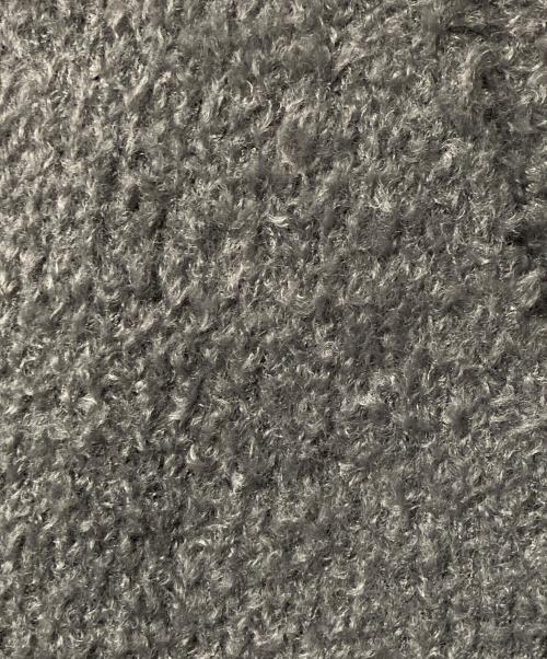 mizuiro-ind（ミズイロインド）mizuiro-ind (ミズイロインド) へアリーVネックベスト グレー サイズ:FREEの古着・服飾アイテム