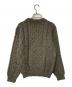 Kerry Woollen Mills (ケリーウールンミルズ) ケーブルニット グレー サイズ:36：5000円