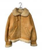 aviationアビエーション）の古着「B-3 ムートンジャケット」｜キャメル