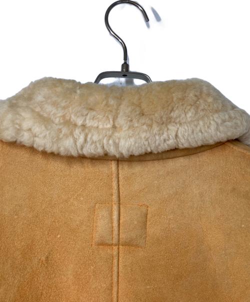 aviation（アビエーション）aviation (アビエーション) B-3 ムートンジャケット キャメル サイズ:Mの古着・服飾アイテム