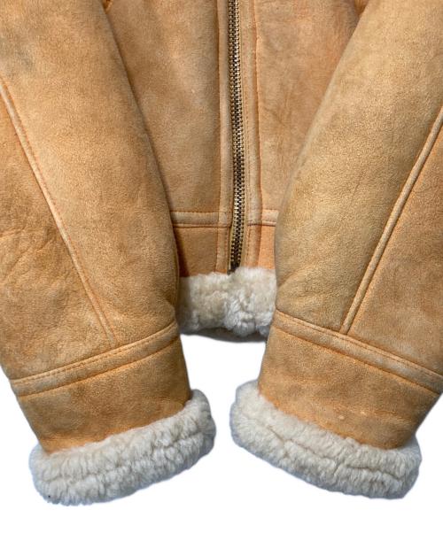 aviation（アビエーション）aviation (アビエーション) B-3 ムートンジャケット キャメル サイズ:Mの古着・服飾アイテム