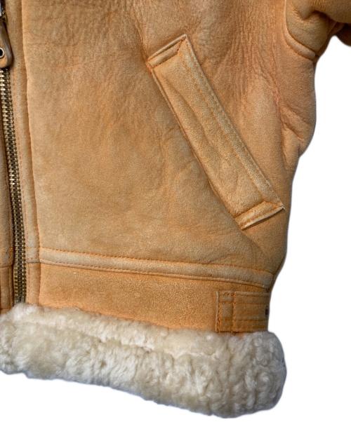 aviation（アビエーション）aviation (アビエーション) B-3 ムートンジャケット キャメル サイズ:Mの古着・服飾アイテム