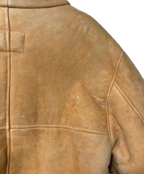 aviation（アビエーション）aviation (アビエーション) B-3 ムートンジャケット キャメル サイズ:Mの古着・服飾アイテム