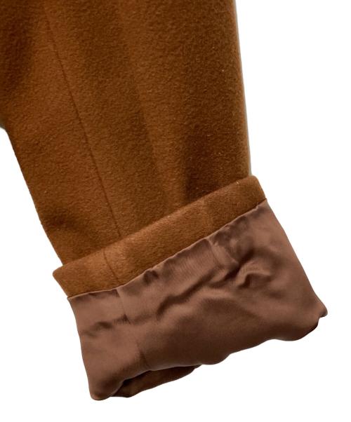 STEVEN ALAN（スティーブンアラン）STEVEN ALAN (スティーブンアラン) MELTON NO COLLAR COAT ブラウン サイズ:Mの古着・服飾アイテム