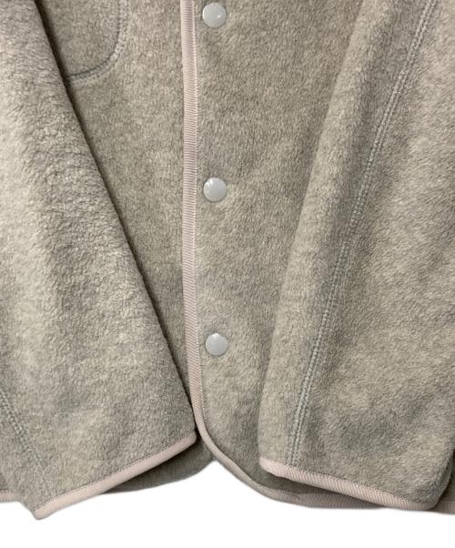 DANTON（ダントン）DANTON (ダントン) フリース カラーレスジャケット ベージュ サイズ:36の古着・服飾アイテム