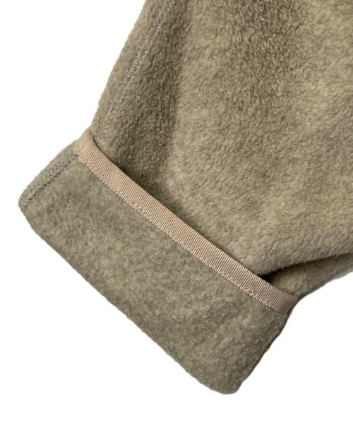 DANTON（ダントン）DANTON (ダントン) フリース カラーレスジャケット ベージュ サイズ:36の古着・服飾アイテム