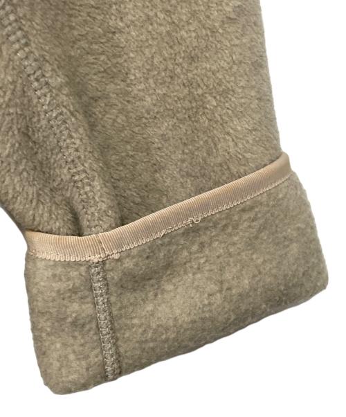 DANTON（ダントン）DANTON (ダントン) フリース カラーレスジャケット ベージュ サイズ:36の古着・服飾アイテム