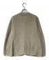 DANTON (ダントン) フリース カラーレスジャケット ベージュ サイズ:36：6000円