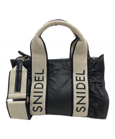 中古・古着通販】Snidel (スナイデル) フラッフィーフリルロゴバッグ