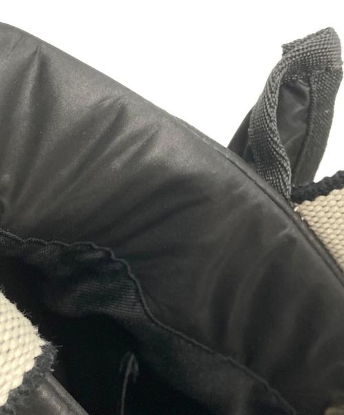 Snidel（スナイデル）Snidel (スナイデル) フラッフィーフリルロゴバッグ ブラックの古着・服飾アイテム