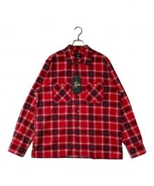 Needles（ニードルズ）の古着「One-Up Shirt - Printed Flannel / Plaid」｜レッド