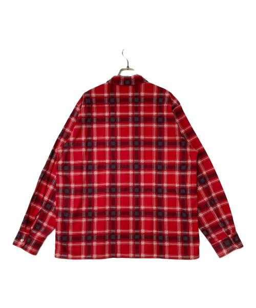 Needles（ニードルズ）Needles (ニードルズ) One-Up Shirt - Printed Flannel / Plaid レッド サイズ:Mの古着・服飾アイテム