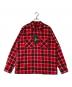 Needles（ニードルズ）の古着「One-Up Shirt - Printed Flannel / Plaid」｜レッド