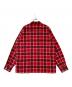 Needles (ニードルズ) One-Up Shirt - Printed Flannel / Plaid レッド サイズ:M：9000円