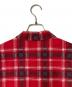 中古・古着 Needles (ニードルズ) One-Up Shirt - Printed Flannel / Plaid レッド サイズ:M：9000円