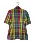 missoni (ミッソーニ) 半袖チェックテーラードジャケット マルチカラー サイズ:SIZE 40：5000円