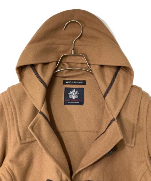 OLD ENGLAND（オールドイングランド）OLD ENGLAND (オールドイングランド) フーデッドダッフルコート ブラウン サイズ:36の古着・服飾アイテム